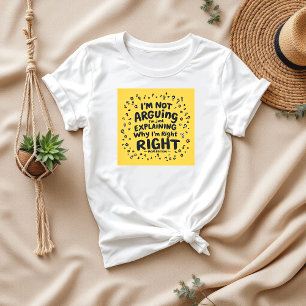 Jag pratar inte, jag är bara Höger Funny Mamma T Shirt