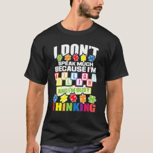 Jag pratar inte så mycket för att jag är briljant t shirt