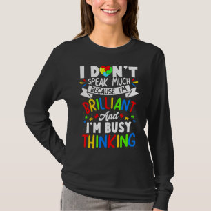 Jag pratar inte så mycket om Autism Bo. T Shirt
