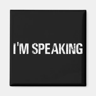 Jag pratar, Kamala Harris. Magnet