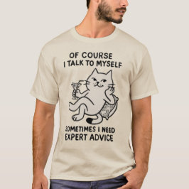 Jag pratar med mig själv t shirt