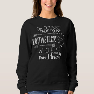 Jag pratar med Rottweiler Rottweiler T Shirt
