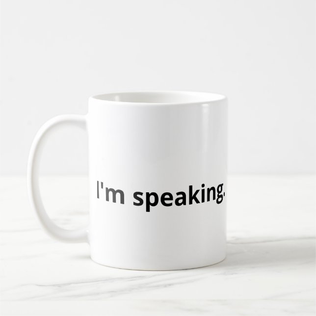 Jag pratar mugg (Vänster)