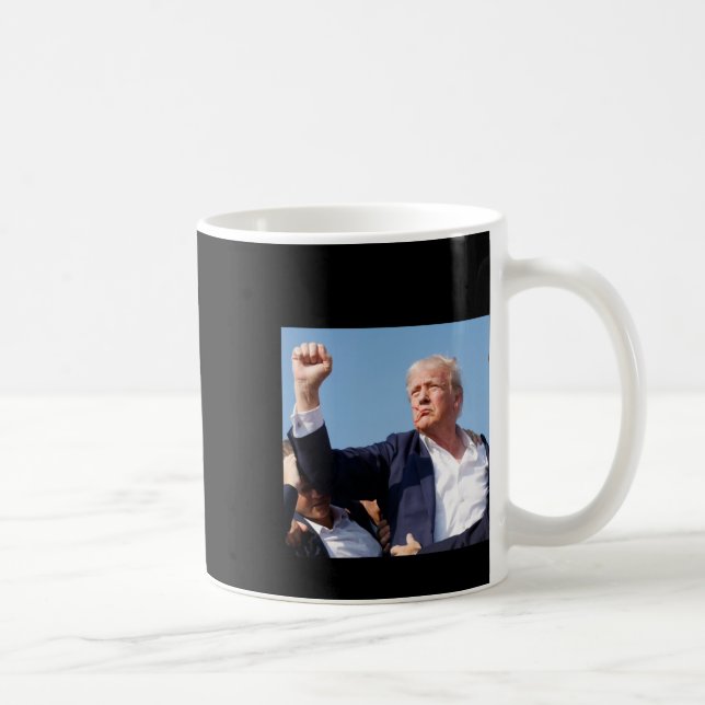 Jag! President Trump Kaffemugg (Höger)
