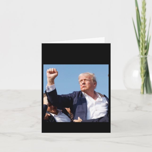 Jag! President Trump Kort (Framsida)