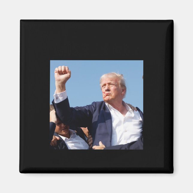 Jag! President Trump Magnet (Framsidan)