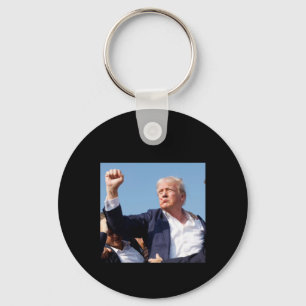 Jag! President Trump Nyckelring