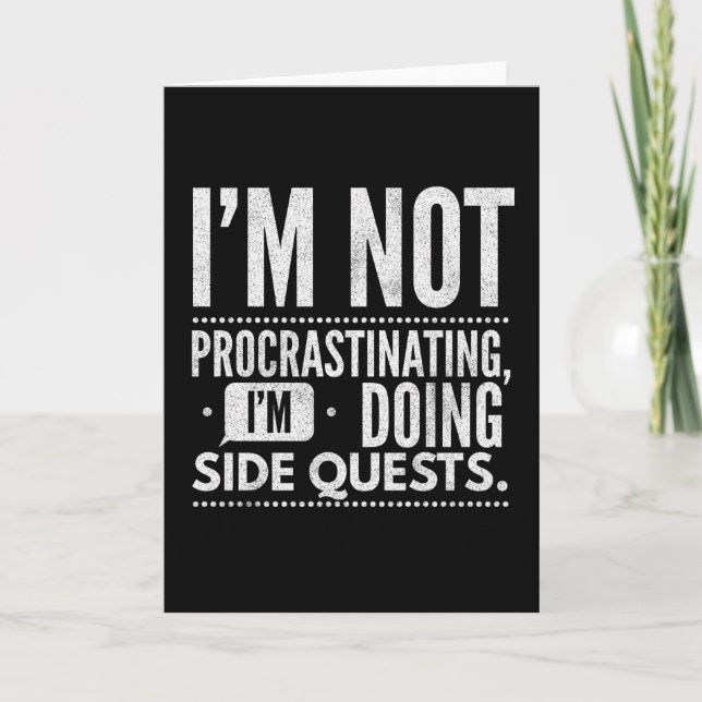 Jag proklamerar inte sidofrågor kort (Framsida)