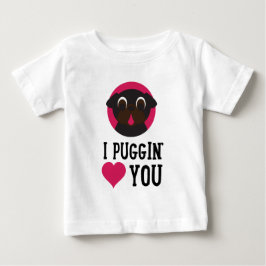 Jag Puggin kärlek dig svärtar mops Tröja