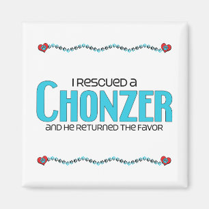 Jag räddade en design för Chonzer (manlig) Magnet