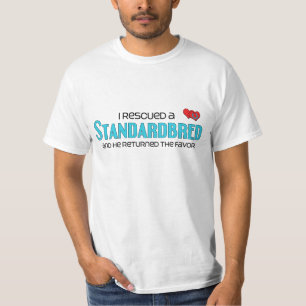 Jag räddade en Standardbred (den Male hästen) Tee
