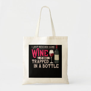 Jag räddade just några Vin som var inkapslade i en Tygkasse