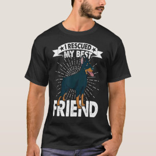 Jag räddade min bästa vän att adoptera Hund och sp T Shirt