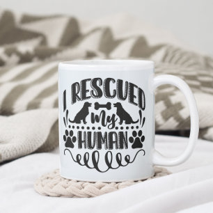 Jag räddade min människa kaffemugg