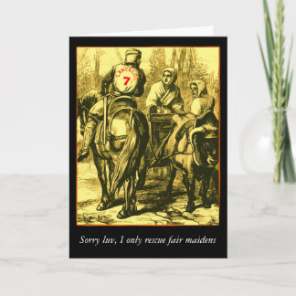 Jag räddar endast mässajungfruar kort