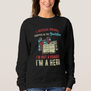 Jag Rädding Bok fångade i bokaffären Im inte en Ho T Shirt