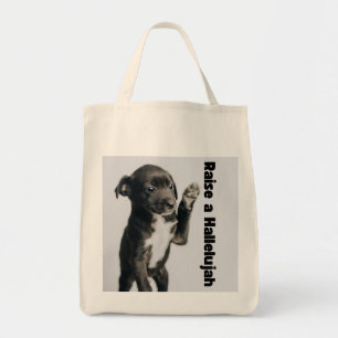"Jag Raise a Hallelujah" Tote Bag - Christian Sång Tygkasse