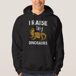 Jag Raise Tiny Dinosaurs Reptile Animal Lizard Bea Hoodie