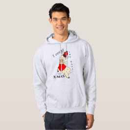 Jag räknar dagarna till X-MAS Llama Hoodie