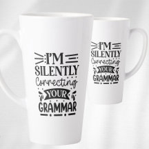 Jag rättar tyst din grammatik