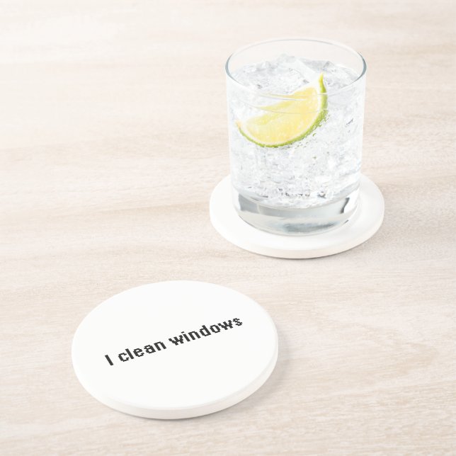 Jag rengör fönster underlägg sandsten (Sidan)