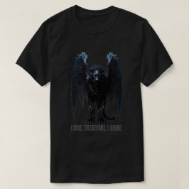 Jag reser mig. Därför lyser jag 001a T-Shirt