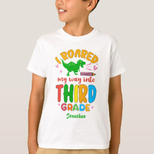 Jag reste in i tredje Klass Back to school T Shirt