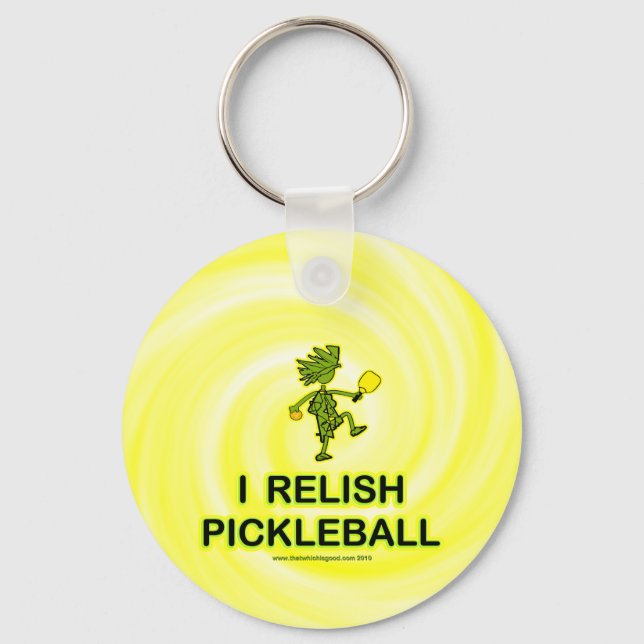Jag retar Pickleball Shirts & Gifts Nyckelring (Framsida)