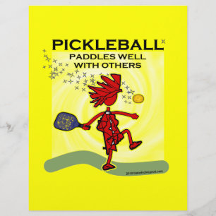 Jag retar Pickleball Shirts & Gifts Reklamblad