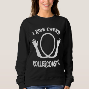 Jag ride varje rullare Underlägg Amusement Park Th T Shirt