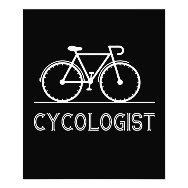 Jag rider alltid en cykel på morgonen till friska fototryck (Framsidan)
