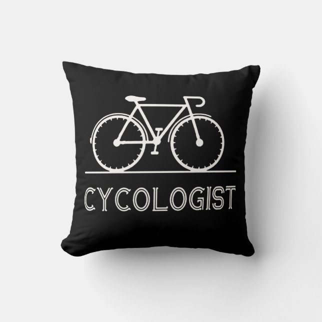 Jag rider alltid en cykel på morgonen till friska kudde (Framsida)