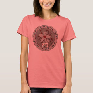 Jag rider min egen cirkel (Black Ringer) Tee Shirt