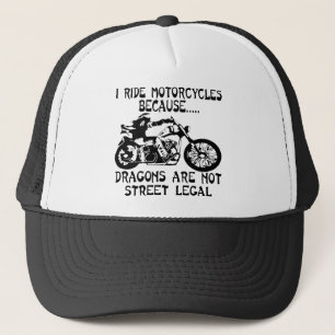 Jag rider motorcyklar för att Dragons inte är på g Keps