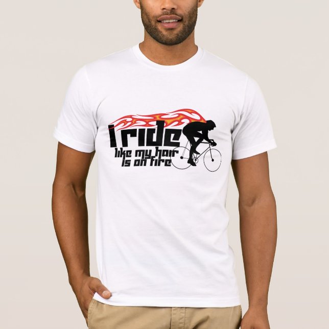 Jag rider tee shirt (Framsida)