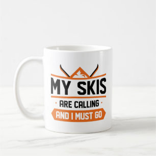 Jag ringer och måste gå. kaffemugg