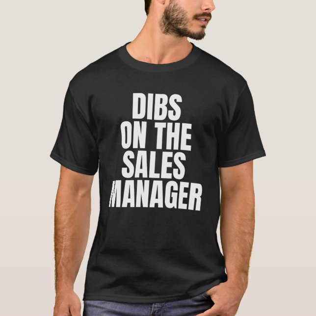Jag ringer upp kataloger på försäljningshanteraren t shirt (Framsida)