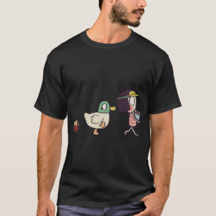 Jag ritade en annan sommar Sarah och Anka från Bea T Shirt