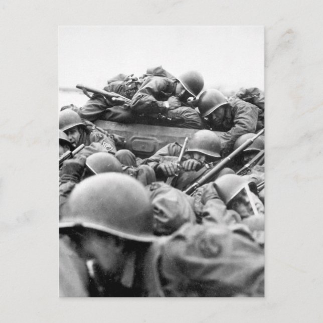 "Jag ritade en attackbåt till kor in_Krig Image Vykort (Framsida)