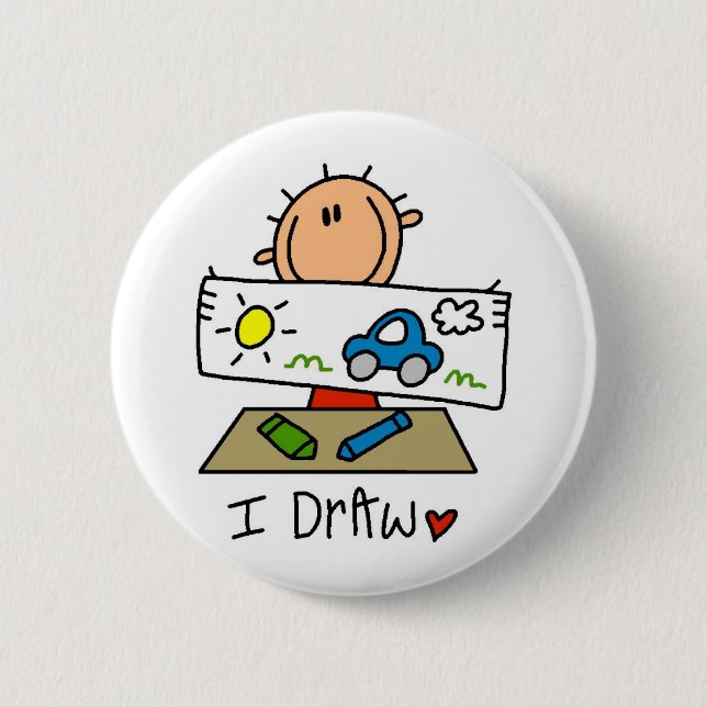 Jag ritar knapp (Framsida)