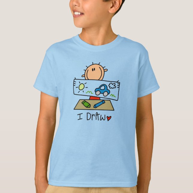 Jag ritar t shirt (Framsida)