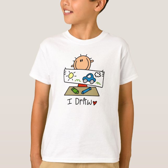 Jag ritar t shirt (Framsida)