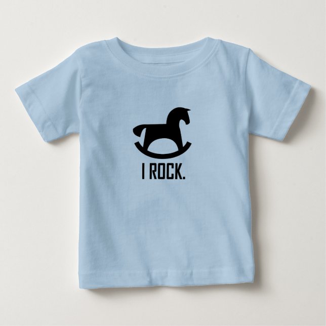 Jag rockar tee shirt (Framsida)