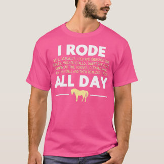 Jag rode hela dagen, T-shirt, Lårskjorta G T Shirt
