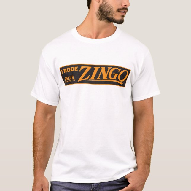 "Jag Rode Zingo!" Tee Shirt (Framsida)