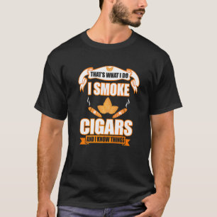Jag röker Cigars Cigars som säger 4 T Shirt