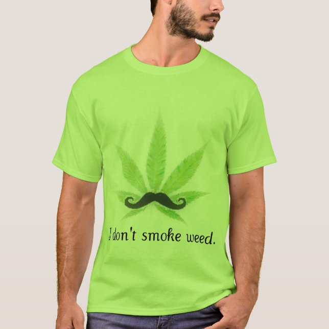 Jag röker inte weed.en tröja (Framsida)