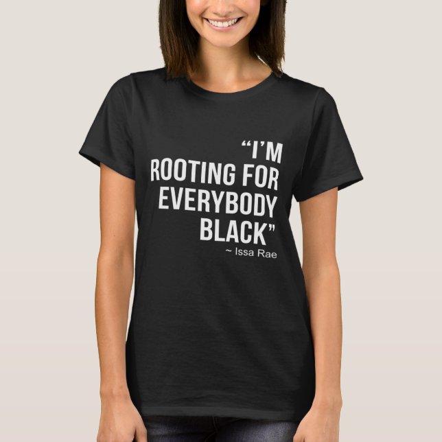 JAG RÖR FÖR ALLA BLM-DATORER T SHIRT (Framsida)