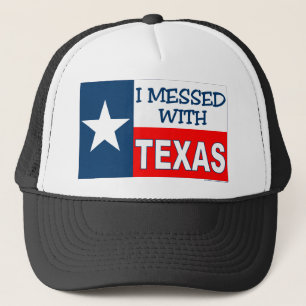 Jag rörade med Texas Truckerkeps
