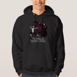 Jag rörs av din ansträngning hoodie